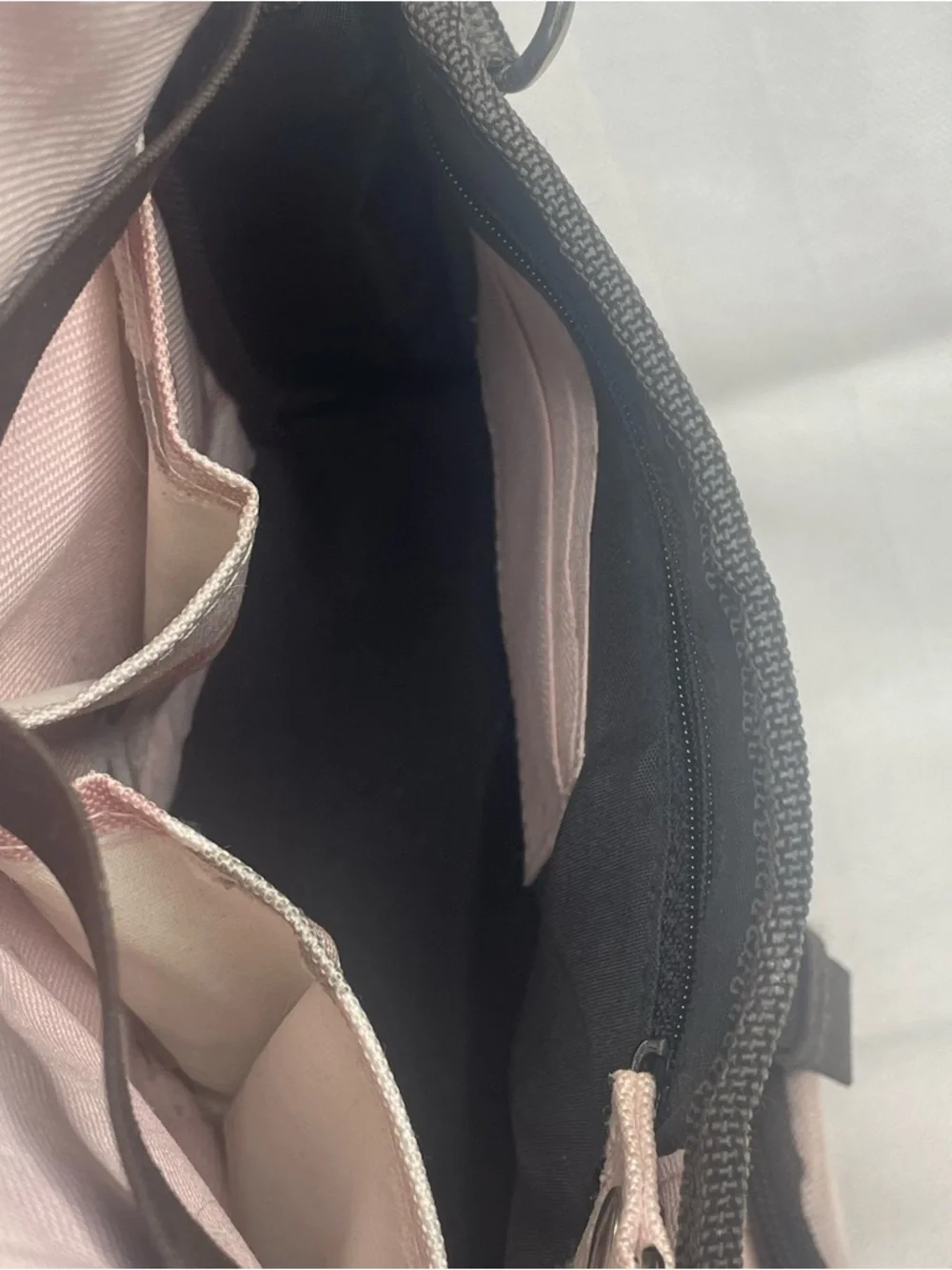 Original Tote-Ally Cool On The Go Craft Tote Tray Multi-Pockets Clip Pink/Brown